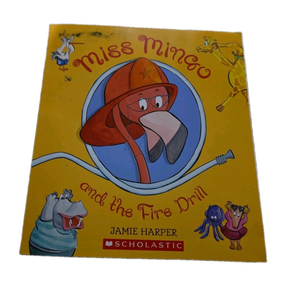 Miss Mingo And The Fire Drill. Scholastic Book.